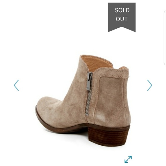 ❌SOLD❌ Lucky Brand suede booties - Picture 3 of 5